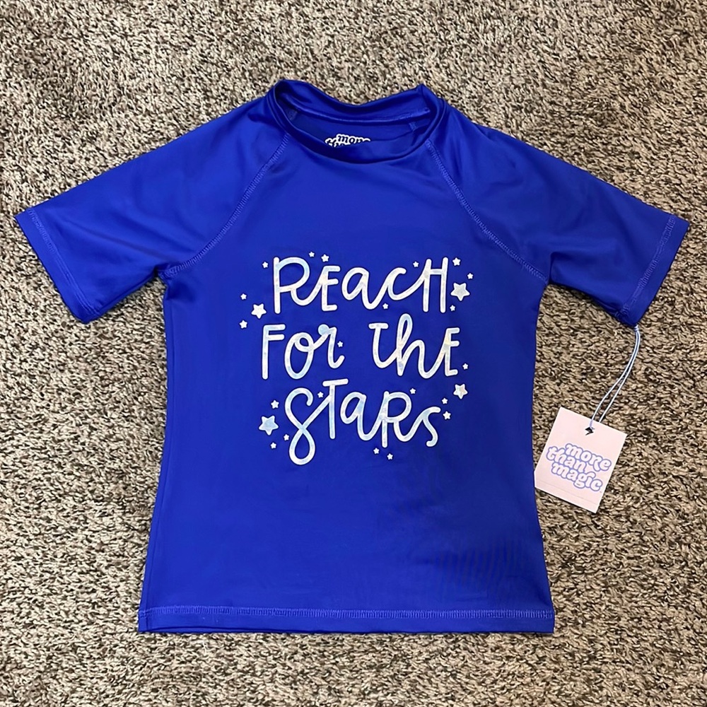 More Than Magic Girls Swim Shirt